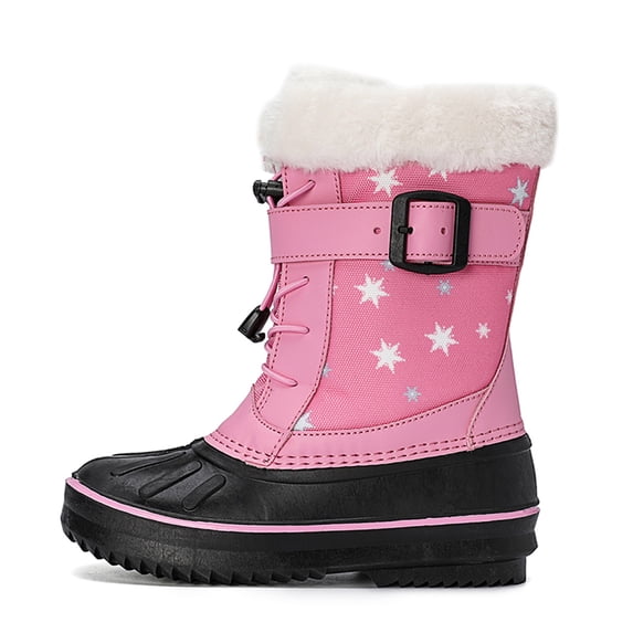 Boys Girls Little Kids Winter Snow Boots