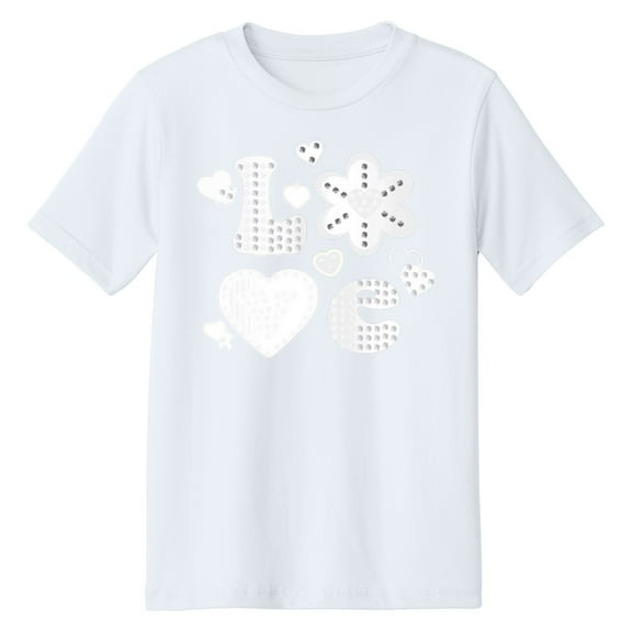 Boys Girls Love Solar Color Changing Shirt Sun Tee For Youth Size, Medium