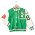 thumbnail image 1 of Boys Girls Lucas Max Costume Jacket Basketball Uniform Outerwear Cosplay Coat, 1 of 6