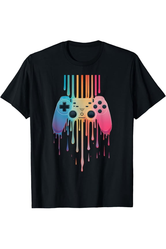 Boys Girls Men Women Cool Gamer Game Controller Video Game T-Shirt