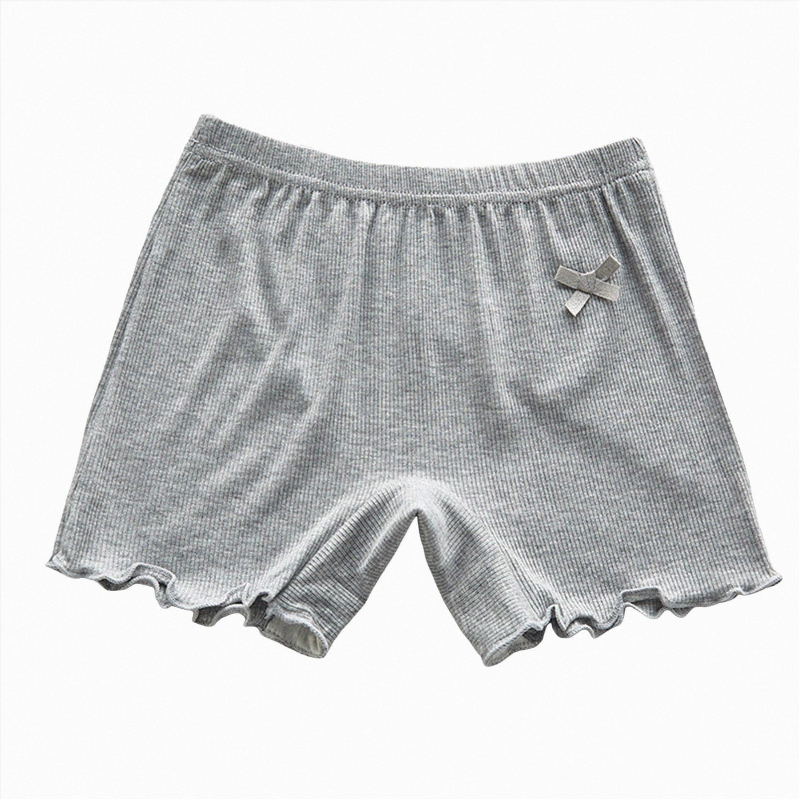 Boys & Girls Mid-Rise Cotton Briefs Solid Color Casual Underwear Cotton ...