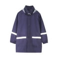 thumbnail image 1 of Boys' & Girls' Multi-Purpose Waterproof Hooded Rain Jacket with Reflective Strips for Outdoor Activities, 1 of 4