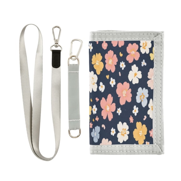 Boys' & Girls' Novelty Wallets | Men's Foldable Novelty Wallets | Prefect Gifts for Every Scene,Cute Floral