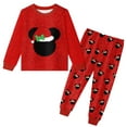 thumbnail image 1 of Boys Girls Pajama Sets Cartoon Long Sleeve Sleepwear PJs for 3-7Y, 1 of 6