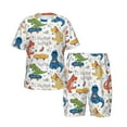 Boys Girls Pajamas Sets for Kids, Dinosaur Toddler Sleepwear Lounge