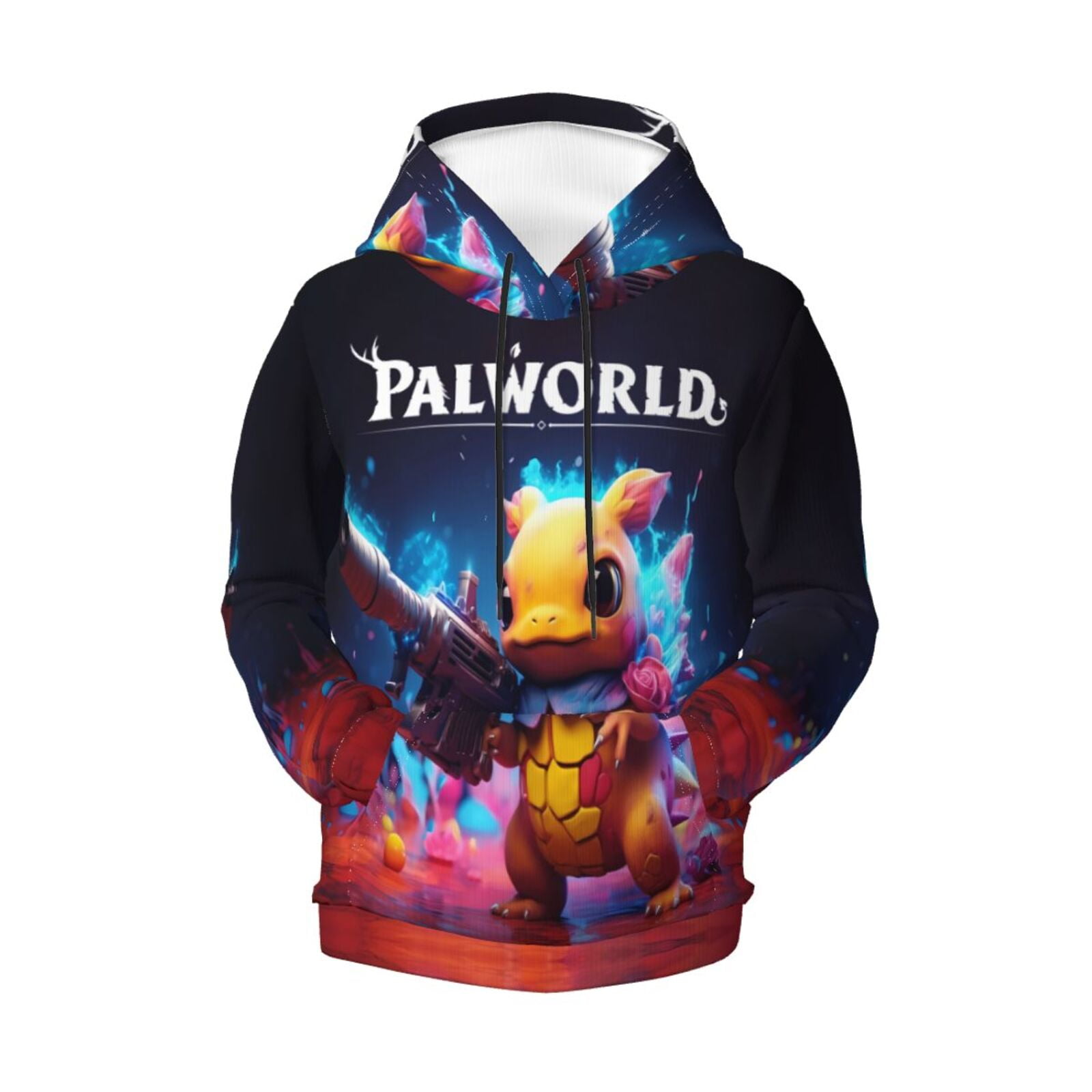 Boys Girls Palworld Pullover Hoodies 3D Print Novelty Colorful Kids ...