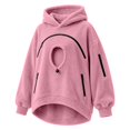 thumbnail image 1 of Boys Girls Pet Pouch Hoodie for Kids Oversized Pet Carrier Kangaroo Pocket Hoodie Sweatshirts Dog Hoodie with Pouch Fleece Soft Warm Fall Fashion Animal Holder Pullover Sweatshirt, 1 of 5