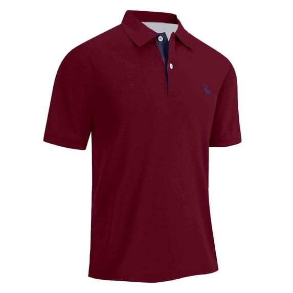 Boys Girls Polo Shirts for Kids Short Sleeve Solid Casual Tees with Collar Summer Tops