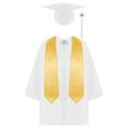 Boys Girls Preschool Kindergarten Unisex Graduation Gown Cap Set With