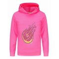 thumbnail image 1 of Boys Girls Preston Playz Hoodie – Lightweight Flame Graphic Pullover Sweatshirt for Kids, 1 of 4