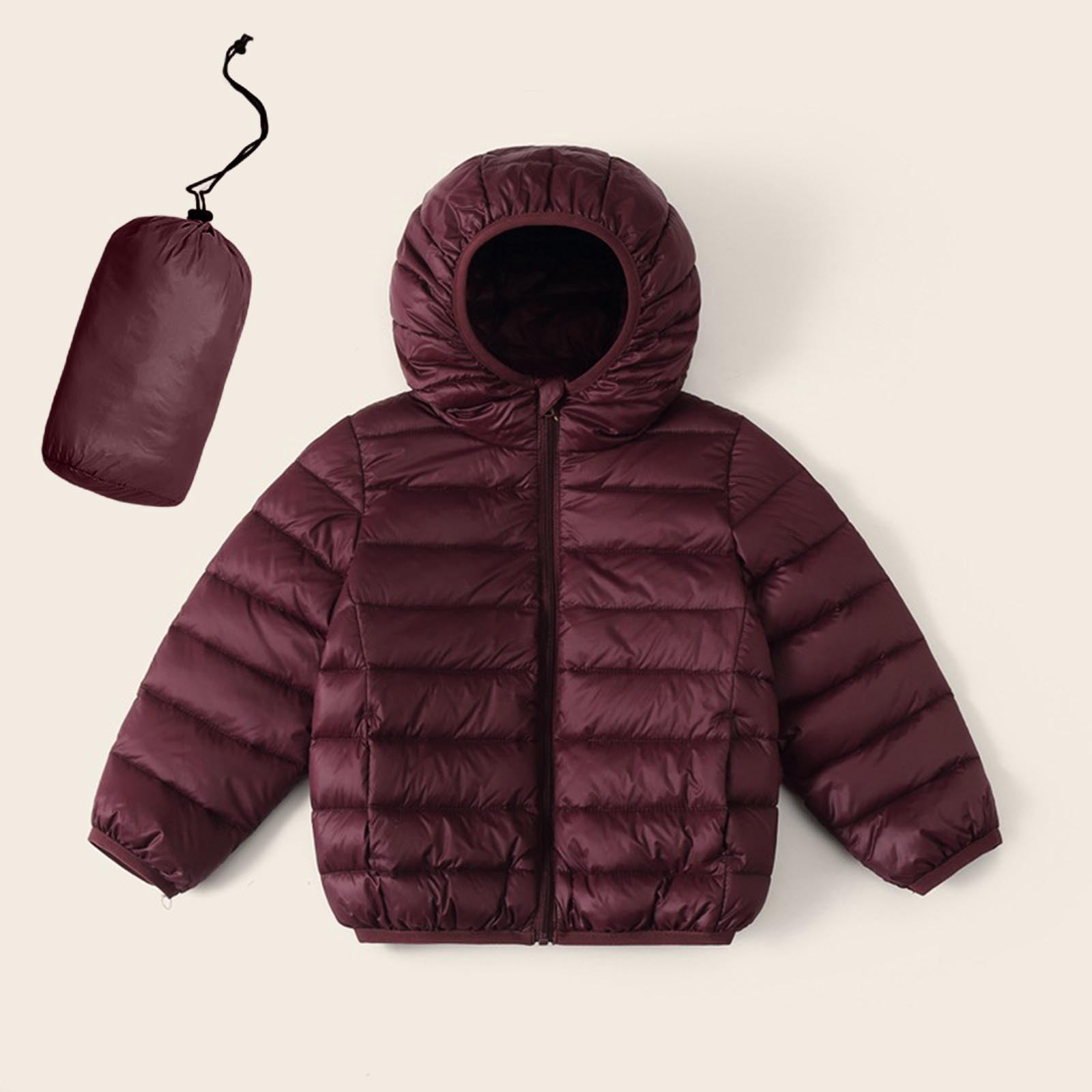 Silver Kids Down Padded Jacket Double-sided Wear Boys and Girls Thick Winter Fashionable Jacket