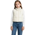 thumbnail image 1 of Boys Girls Puffer Vest Kids Sleeveless Lightweight Puffy Zip up Jacket, 1 of 9