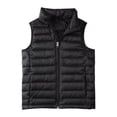 thumbnail image 1 of Boys Girls Puffer Vest Sleeveless Quilted Coat Zipper Puffy Down Jacket Kids Winter Warm Gilet Lightweight Thermal Padded Waistcoat for Outdoor Casual Wear, 1 of 7