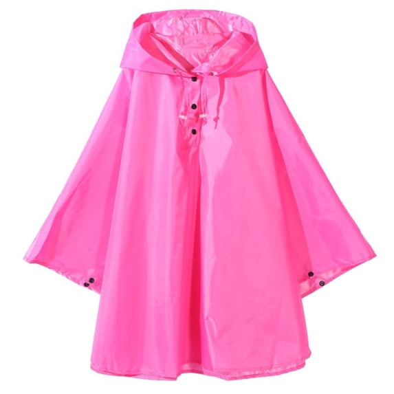 Boys Girls Rain Coat Cartoon 3D Ponchos Thin Coat Hooded Waterproof Kids Rainwear