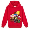 thumbnail image 1 of Boys Girls Roblox Hoodie Lightweight Long Sleeve Hooded Pullover Sweatshirts for Teen, 1 of 4