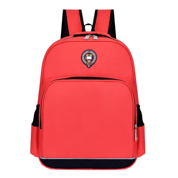 Safety Reflective Trim Ages 3rd 4th 5th 6th Backpack Waterproof Multi Compartment Elementary School Book Bag