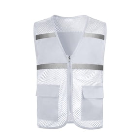 Boys Girls Safety Reflective Vest High Visibility Construction Traffic Vest for Cycling Running Skiing