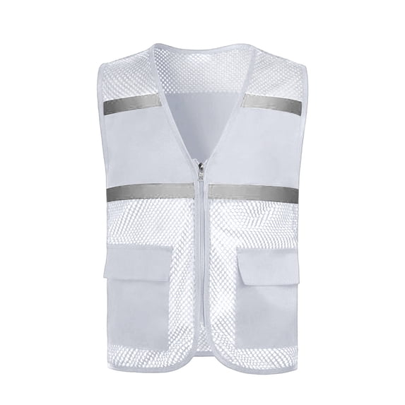 Boys Girls Safety Reflective Vest High Visibility Construction Traffic Vest for Cycling Running Skiing