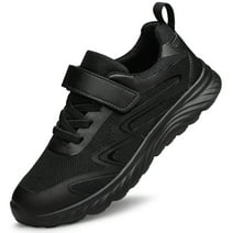 Boys Girls School Shoes Kids Sneakers Athletic Running Tennis Walking Shoes Black Big Kid Size 3