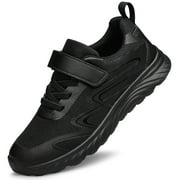 Boys Girls School Shoes Kids Sneakers Athletic Running Tennis Walking Shoes Black Toddler Size 7