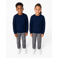 thumbnail image 1 of ClassExceed Boys Sweatshirt, Girls & Kids Fleece Crewneck Pullover, Unisex School Uniform, Navy, Youth XS (5-6), 1 of 8
