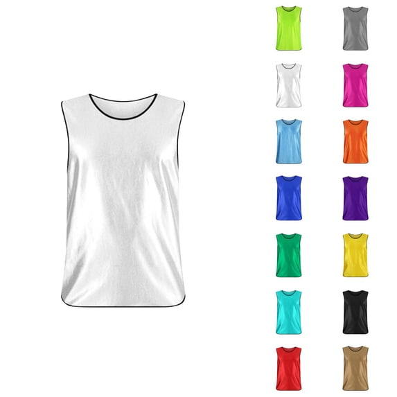 Boys Girls Scrimmage Training Vests Soccer Bibs Sports Pinnies Team Practice Vests