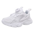 thumbnail image 1 of Boys Girls Shoes Kids Barefoot Wide Toe Casual Walking Lightweight Running Athletic Sneakers Little Kid Big Kid,White, 1 of 7