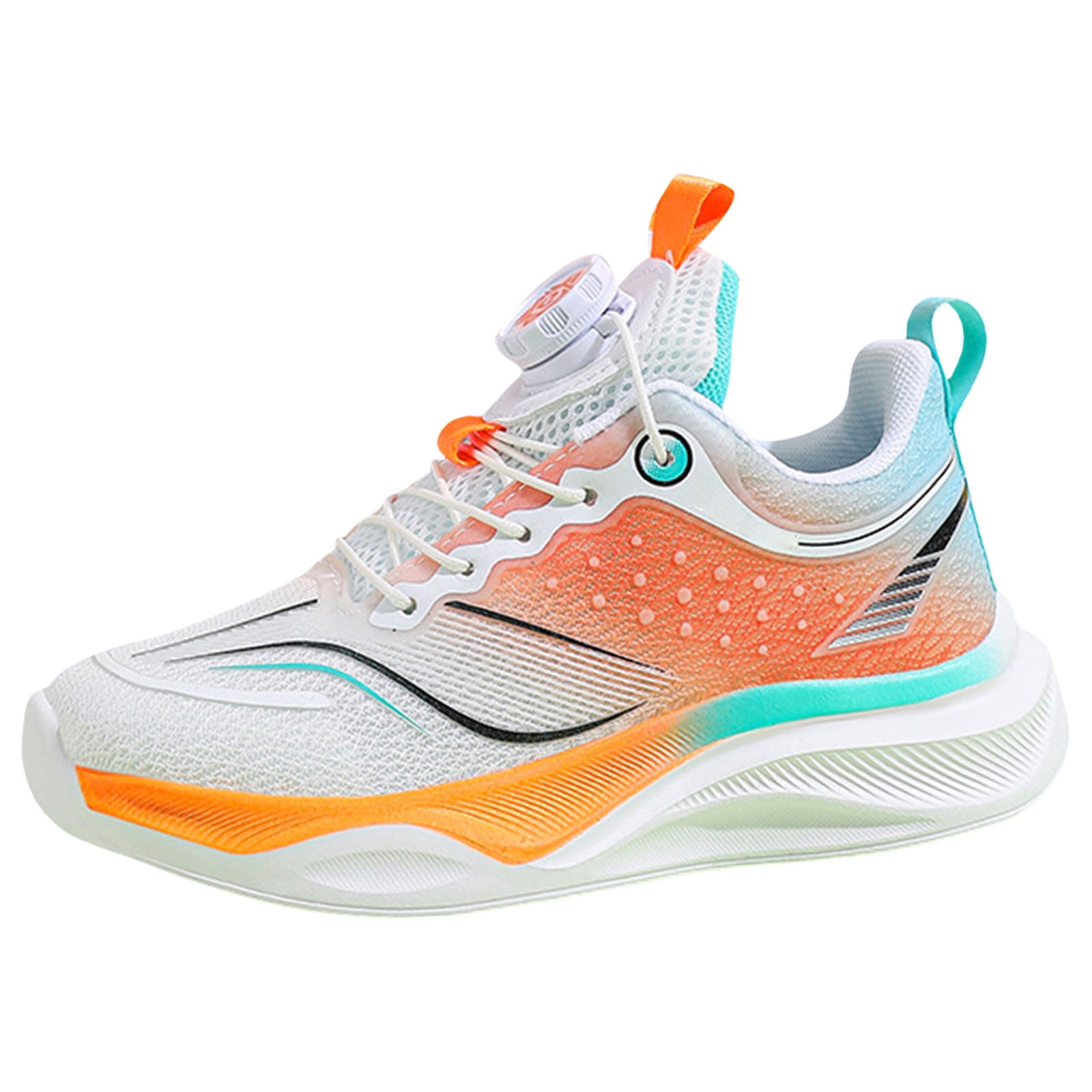 Sporty Look Lace N Strap Kids Shoes