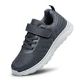 thumbnail image 1 of Boys Girls Shoes Sneakers Slip on Athletic Tennis Walking Shoes Lightweight Kids Shoes Grey Toddler Size 9, 1 of 6