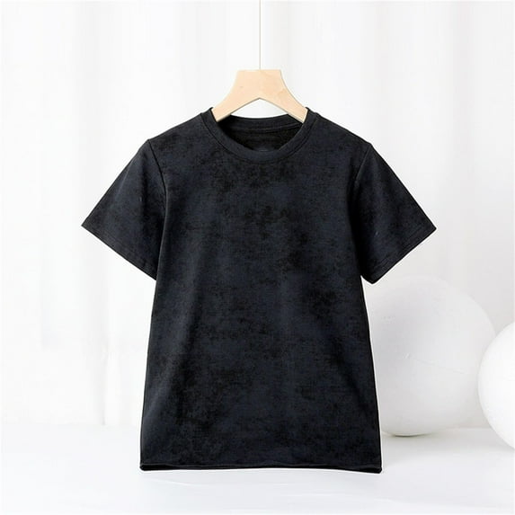 Boys & Girls Short Sleeve T-Shirts 4-12 Years Crewneck Tie-Dye Tops Toddlers Kids Cute Pullover Comfort Going-Out Athletic Workout Tees