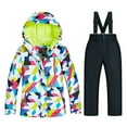 thumbnail image 1 of Boys Girls Ski Jacket Snow Jacket Pants Suits Windproof Winter Coats, 1 of 6