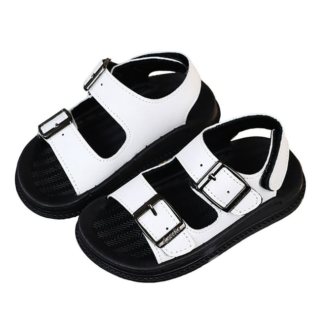 Kids Beach Slippers - Soft EVA Pool & Shower Shoes For Boys & Girls, Lightweight, Slip-On, Quick Drying