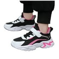 thumbnail image 1 of Boys Girls Slip On Sneakers Kids Platform Non Slip Sports Shoes Breathable Running Fashion Athletic Footwear, 1 of 6