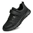 thumbnail image 1 of Boys Girls Sneakers Kids Shoes Unisex Breathable Fitness Running Tennis Lightweight Shoes Black Little Kid Size 12, 1 of 6