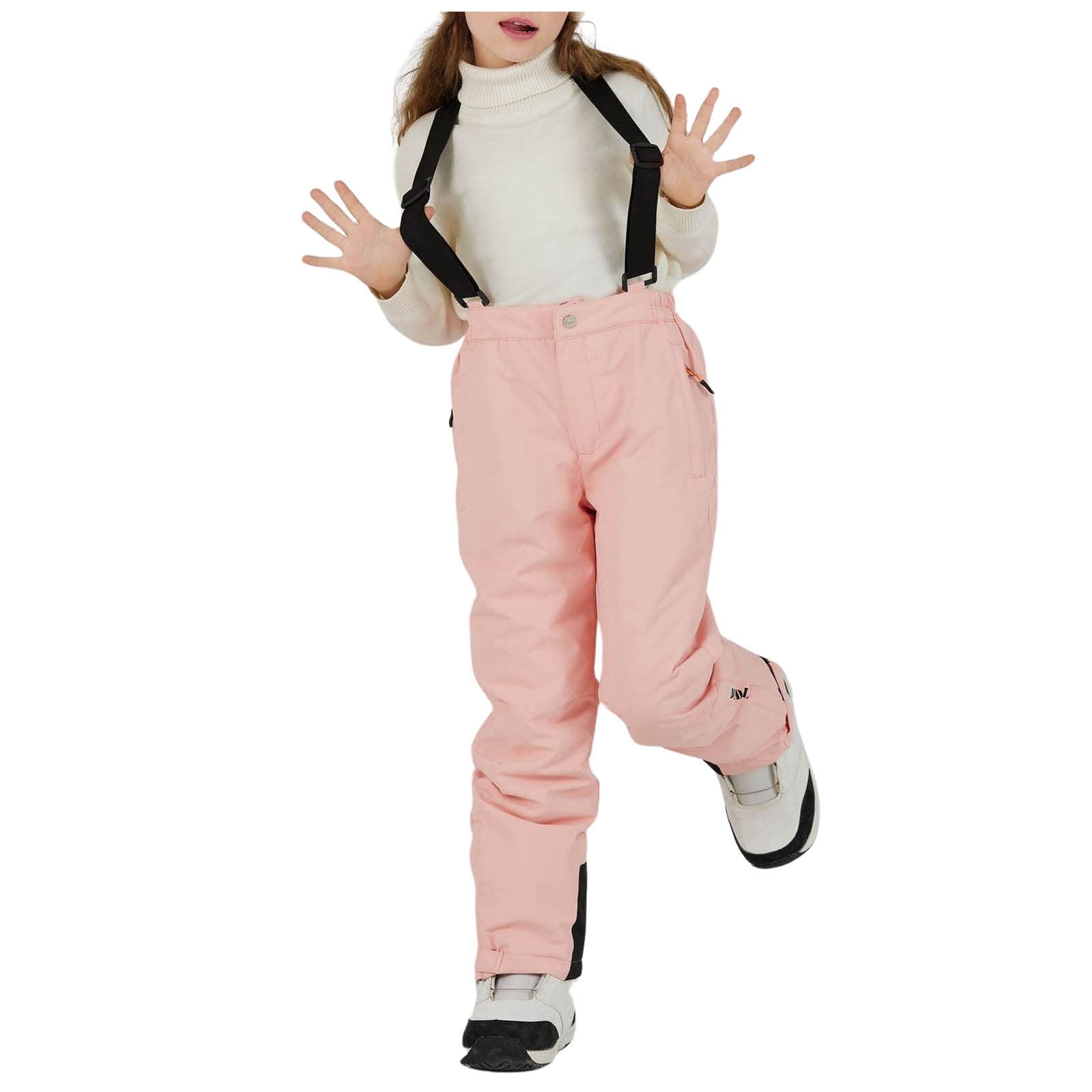 Boys Girls Snow Pants Ski Bibs Waterproof Insulated Winter Snowboard