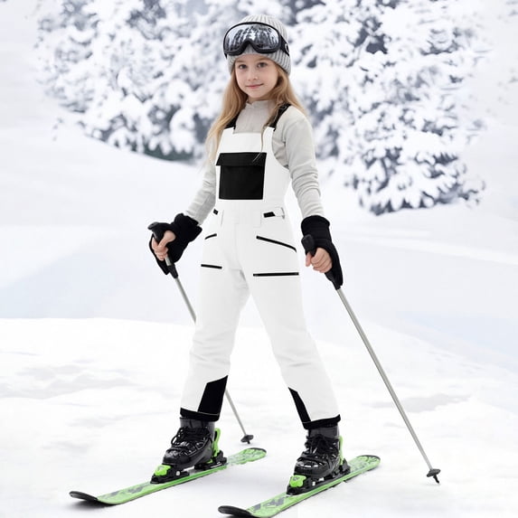 Sportneer Snow Bibs For Kids – Insulated Ski Pants Boys & Girls