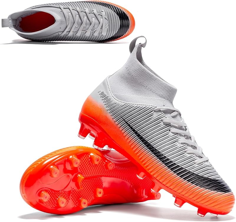 Boys Girls Soccer Cleats Kids Football Shoes UnisexChild Training