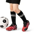 thumbnail image 1 of Boys Girls Soccer Cleats Youth Firm Groud Sport Football Cleats for Little/Big Kid/Toddler, 1 of 6