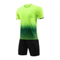 thumbnail image 1 of Boys Girls Soccer Jersey Shorts Set Athletic Uniform for Kids, 1 of 4