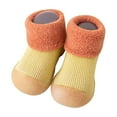 thumbnail image 1 of Boys Girls Socks Shoes Toddler WarmThe Floor Socks Non Slip Prewalker Shoes, 1 of 4