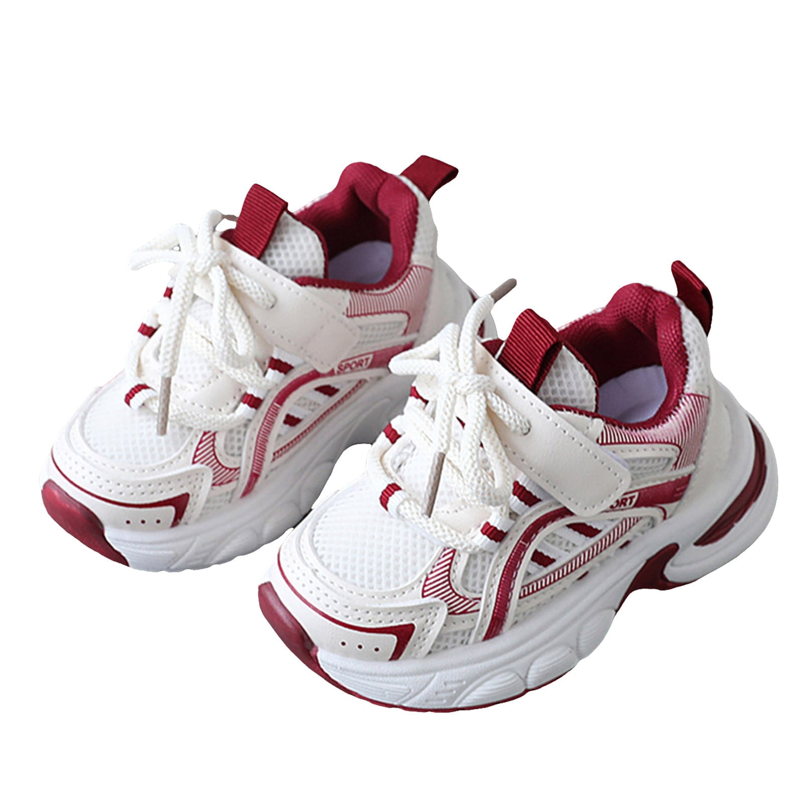 JUXI Toddler Sneakers – Lightweight Breathable Slip-On Walking Shoes For Boys & Girls