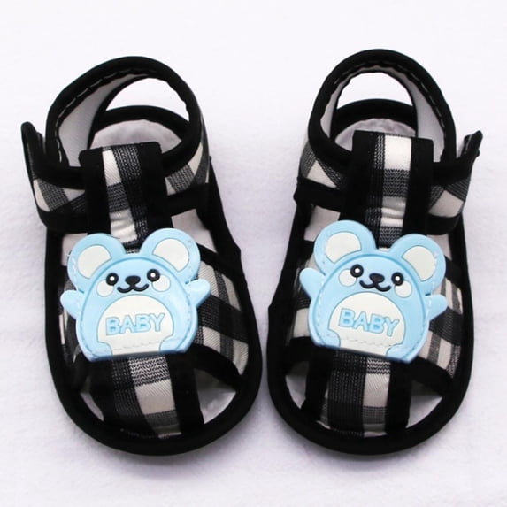 Boys Girls Summer Sandals Closed-Toe Anti-Slip Premium Rubber Sole Toddler First Walkers Shoes