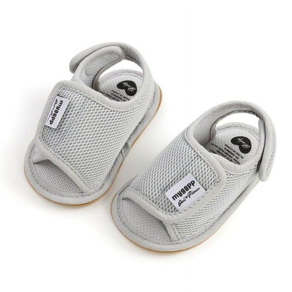 Boys Girls Summer Sandals Closed-toe Anti-slip Sole Toddler First Walkers Shoes