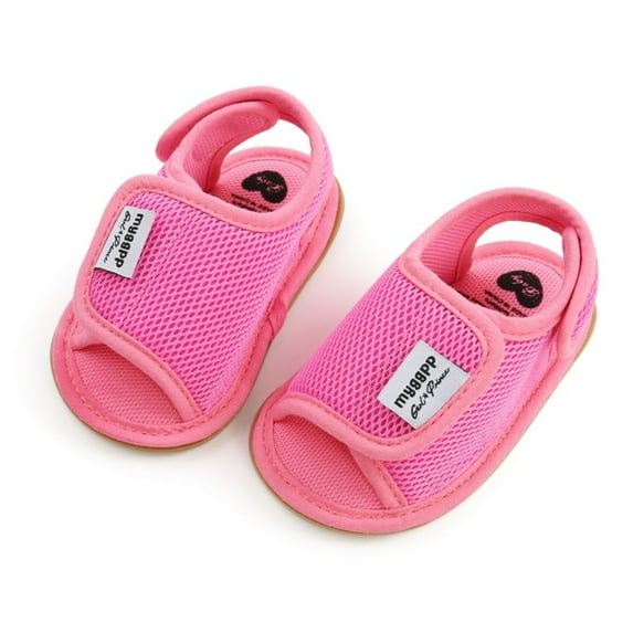 Boys Girls Summer Sandals Closed-toe Anti-slip Sole Toddler First Walkers Shoes