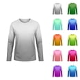 thumbnail image 1 of Boys Girls Sun Swim Shirt Long Sleeve Rash Guard For Beach Pool Water Sports Summer UPF 50+, 1 of 4
