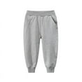 thumbnail image 1 of Boys Girls Sweatpants Casual Cotton Pure Color Sport Jogger Pants Athletic Trousers with Pockets, 1 of 2