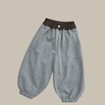 thumbnail image 1 of Boys Girls Sweatpants, Children's Sports Long Pants Lantern Pants For Outerwear Casual Loose And Versatile Pants For 0-5Years, 1 of 3