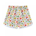 thumbnail image 1 of Boys Girls Swim Trunks Print Quick Dry Casual Board Shorts Kids Elastic Waist Swimwear Surf Beach Pants, 1 of 5