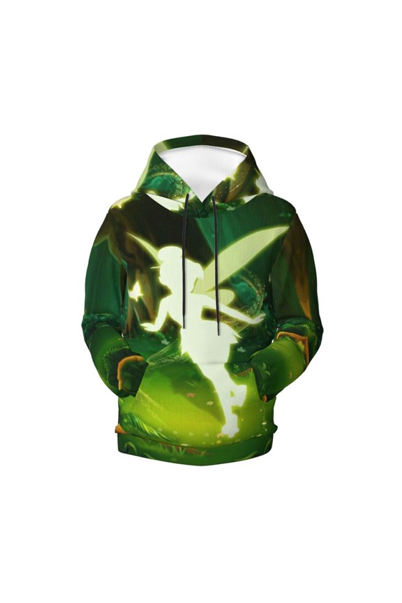 Boys Girls Tinker Bel Pullover Hoodies 3D Print Novelty Colorful Kids Hoodie Sweatshirts with Pocket