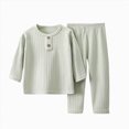 thumbnail image 1 of Boys And Girls Toddler Fall Winter Clothes Long Sleeve Sweatshirt Pullover Tops + Joggers Pants Outfit Set Back-To-School Set 6-12 Months 12-24 Months 2T 3T 4T 5T 6T Set 6-12 Months, 1 of 4